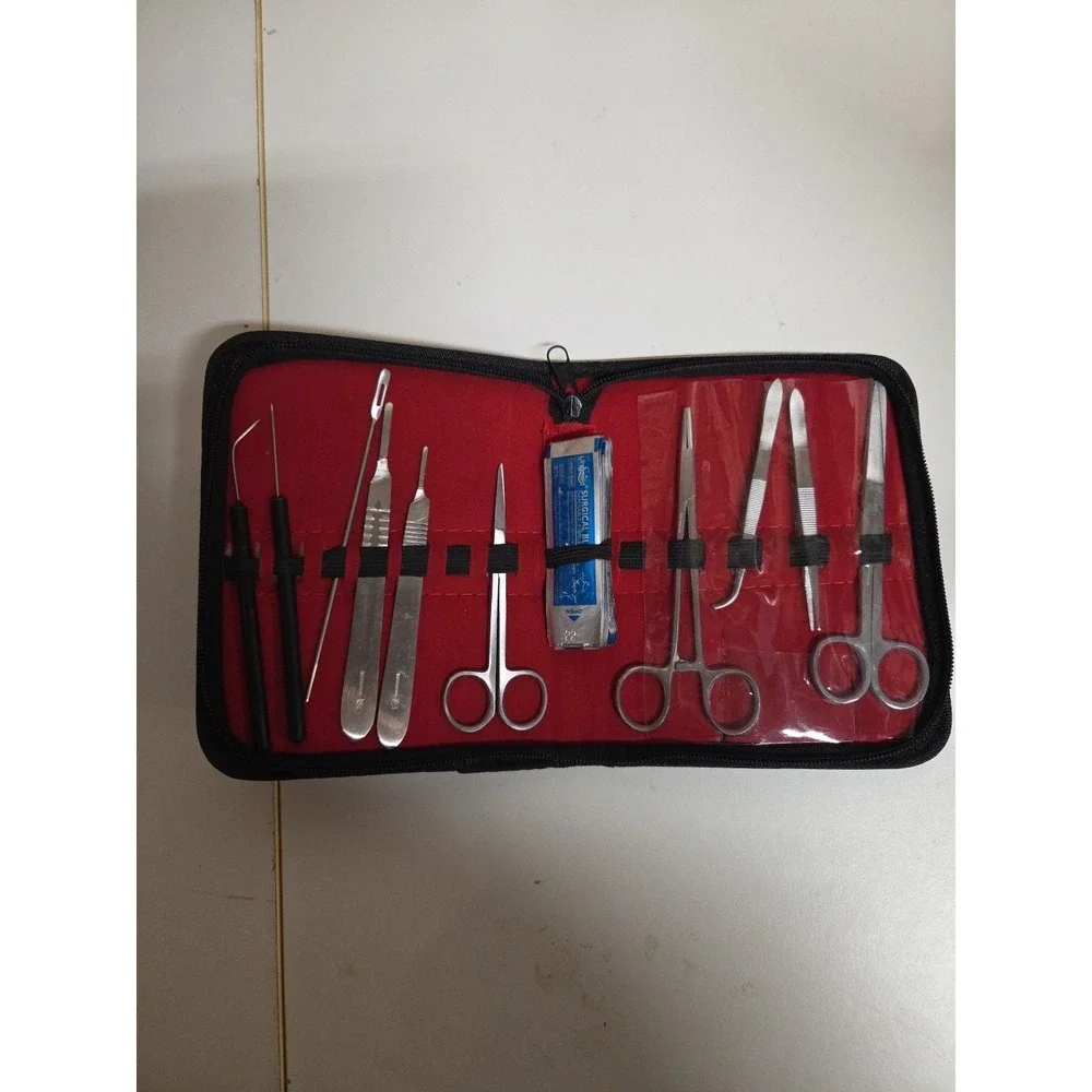 Surgical Dissection‎ Kit In Carrying Case Complete And Compact